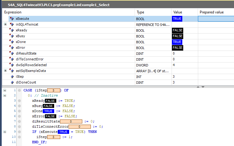 Run a test query with TLS encryption enabled